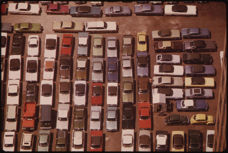 picture of parked cars